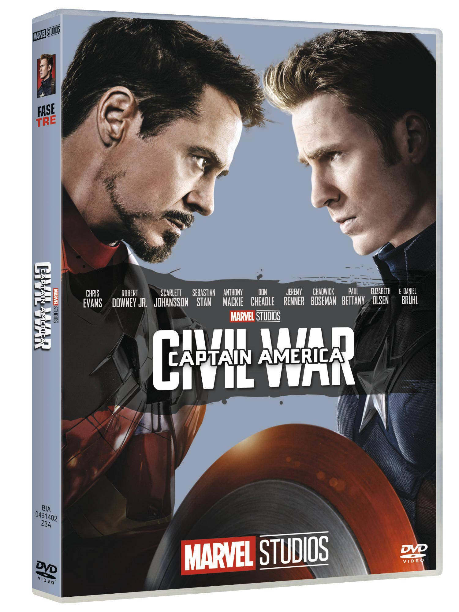 Captain America Civil War 10° Anniversario Marvel Studios (DVD)