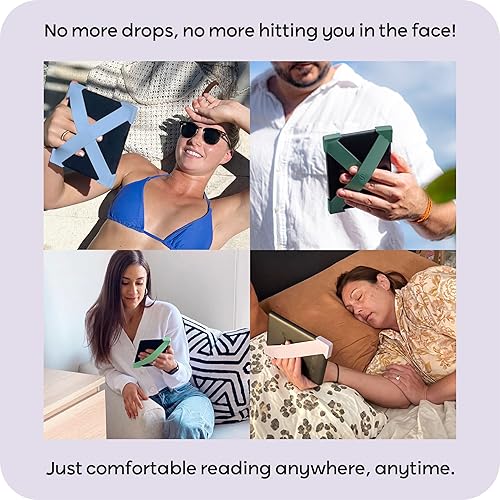 Miniatura 5 de Strapsicle Soporte para Kindle E-Reader, Funda Portátil para Dispositivo Electrónico, Compatible con Kindle Paperwhite 2021 y 2023, Revolucionario