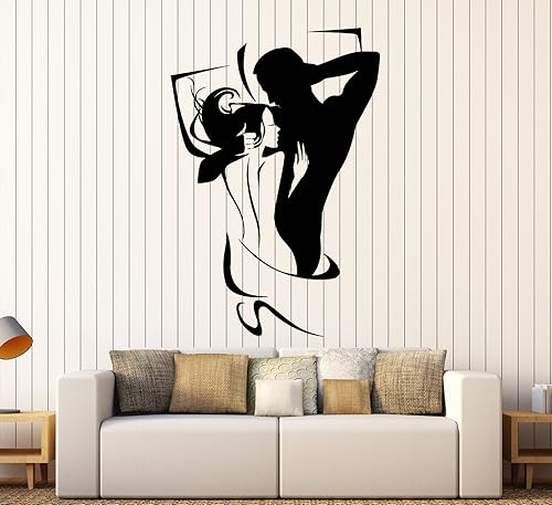 calcomanía de pared de vinilo amor Love pareja recámara decoración pegatinas de decoración (Grandes ig3895)