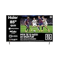 Haier QLED, 4K UHD H85Q80FUX 85'' Smart TV