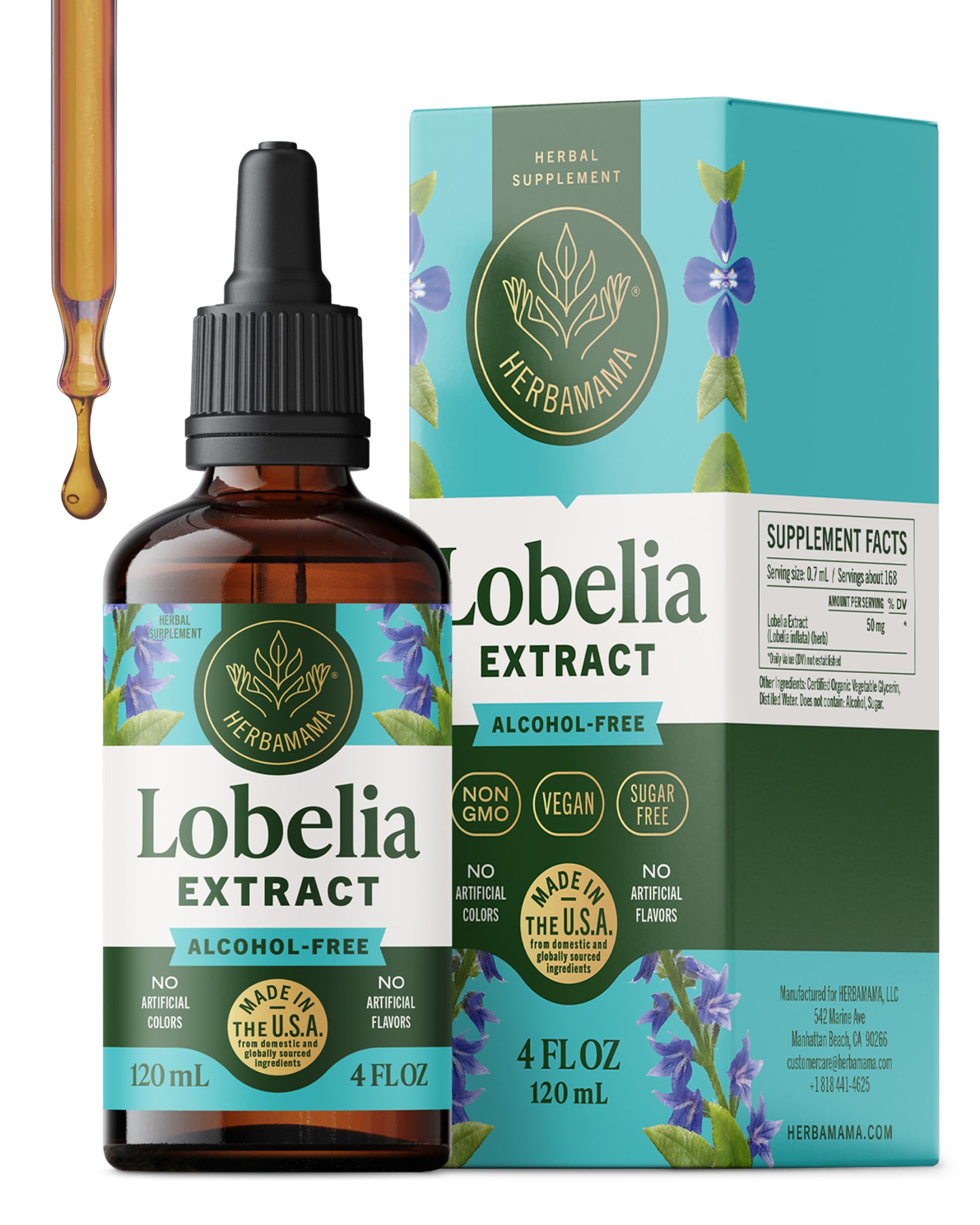 HERBAMAMA Lobelia Tincture