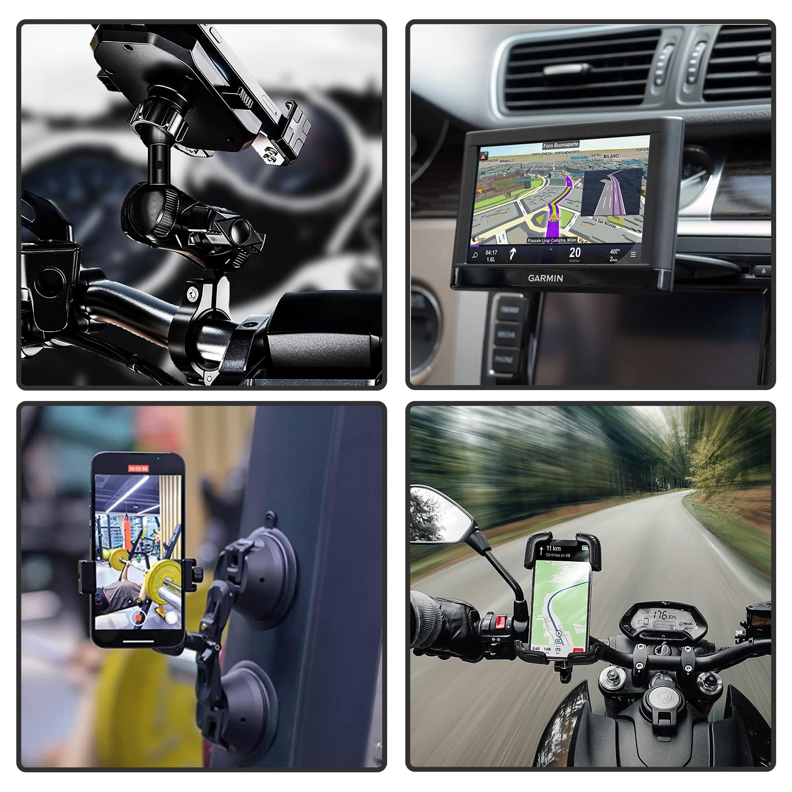 Adaptateur Boule De 2,5 Cm Vers 17 Mm Pour Supports RAM De Taille B