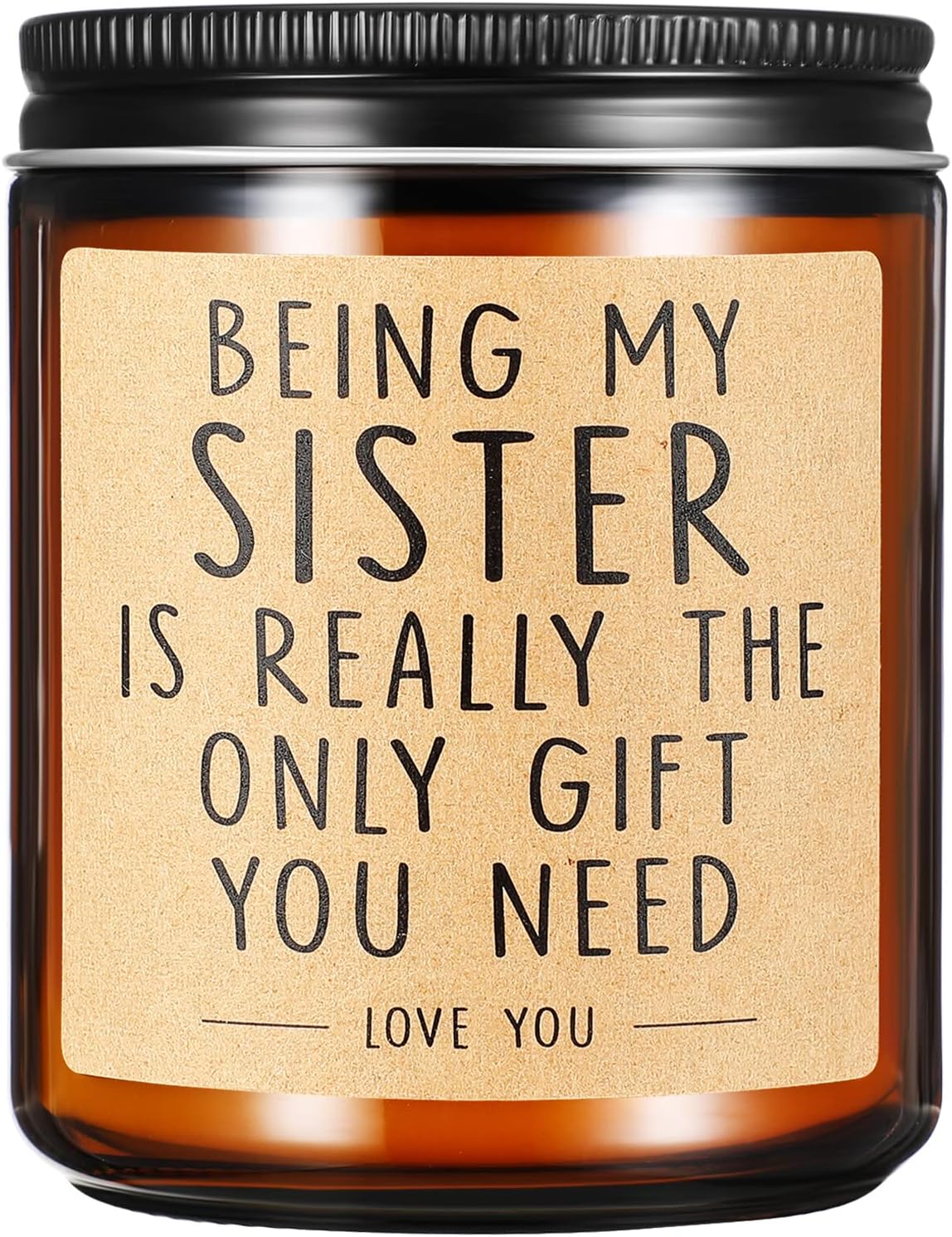Gifts for Sister from Sister Brother Friend Bestie Christmas Gifts Women Bestie Friend Funny Birthday Gift for Sister Scented Mothers Day for Sisters Valentines Gift