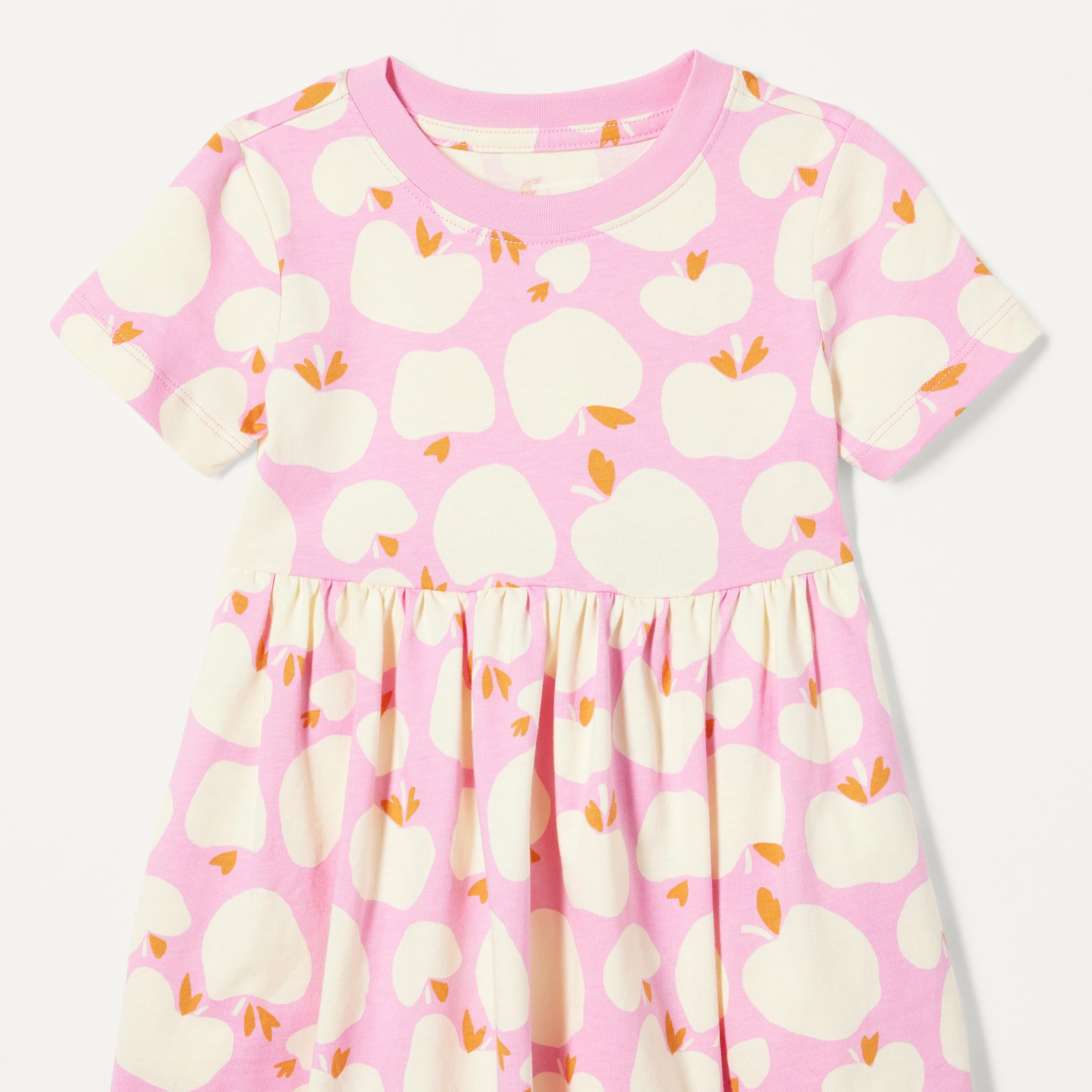Amazon Essentials Bambine e Ragazze Abito in Jersey a Maniche Corte