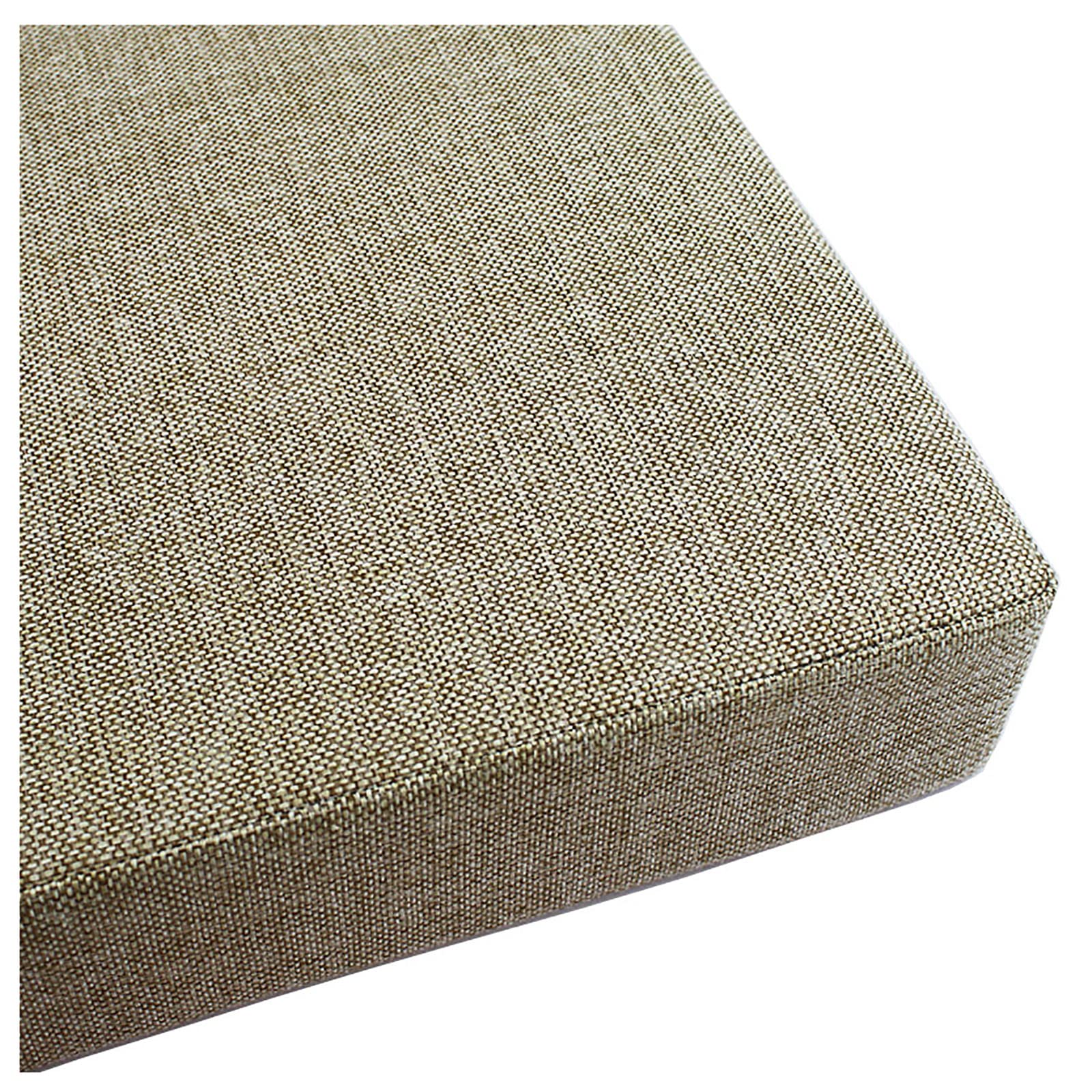 Coussin de banc marron clair 150 cm pour assise de balançoire extérieure ou intérieure