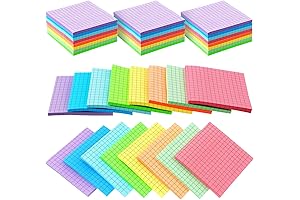 Colorful Graph Sticky Notes for School and Office Efficiency