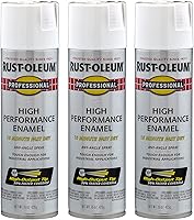 Vista 21 de Rust-Oleum 7515838 Pintura en aerosol de esmalte profesional de alto rendimiento, 14 onzas, aluminio