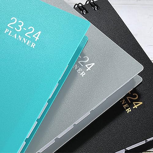 Miniatura 2 de Agenda de bolsillo 2023-2024, tamaño A6, planificador de bolsillo semanal y mensual, julio de 2023 a junio de 2024, 6.4 x 3.9 pulgadas, doble