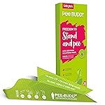 PEE BUDDY 20 Funnels Portable Female Urination Device | Disposable Female Urinal Funnel | Travel, Camping & Hiking and Outdoor Activities | Foldable and Compact Stand and Pee Funnel for Women, Girls