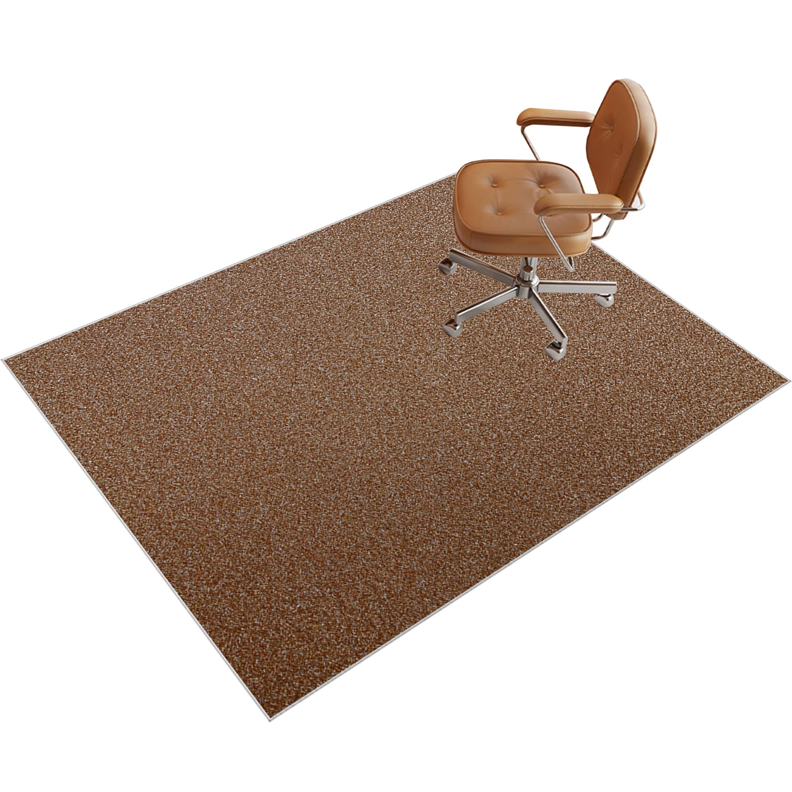 Floor Mat for Office Chair, Office Chair Mat for Hardwood Floor, Non Slip Gaming Computer Chair Mat, Carpet Protector Chair Mat, Multi-Purpose Floor Protectors for Rolling Chairs 90 x 140 cm