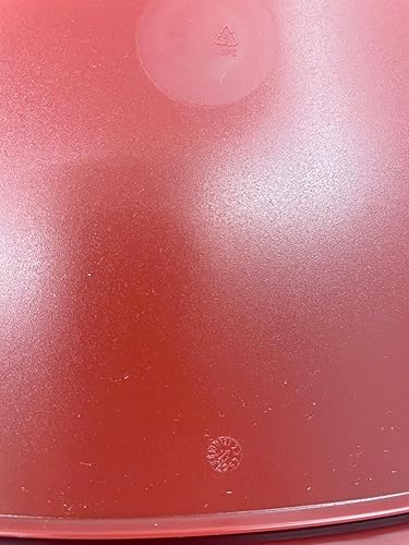 Miniatura 3 de Tupperware Modular Mates - Tapa cuadrada de repuesto para tapa de sellado 1623, color rojo, 7 x 7 pulgadas