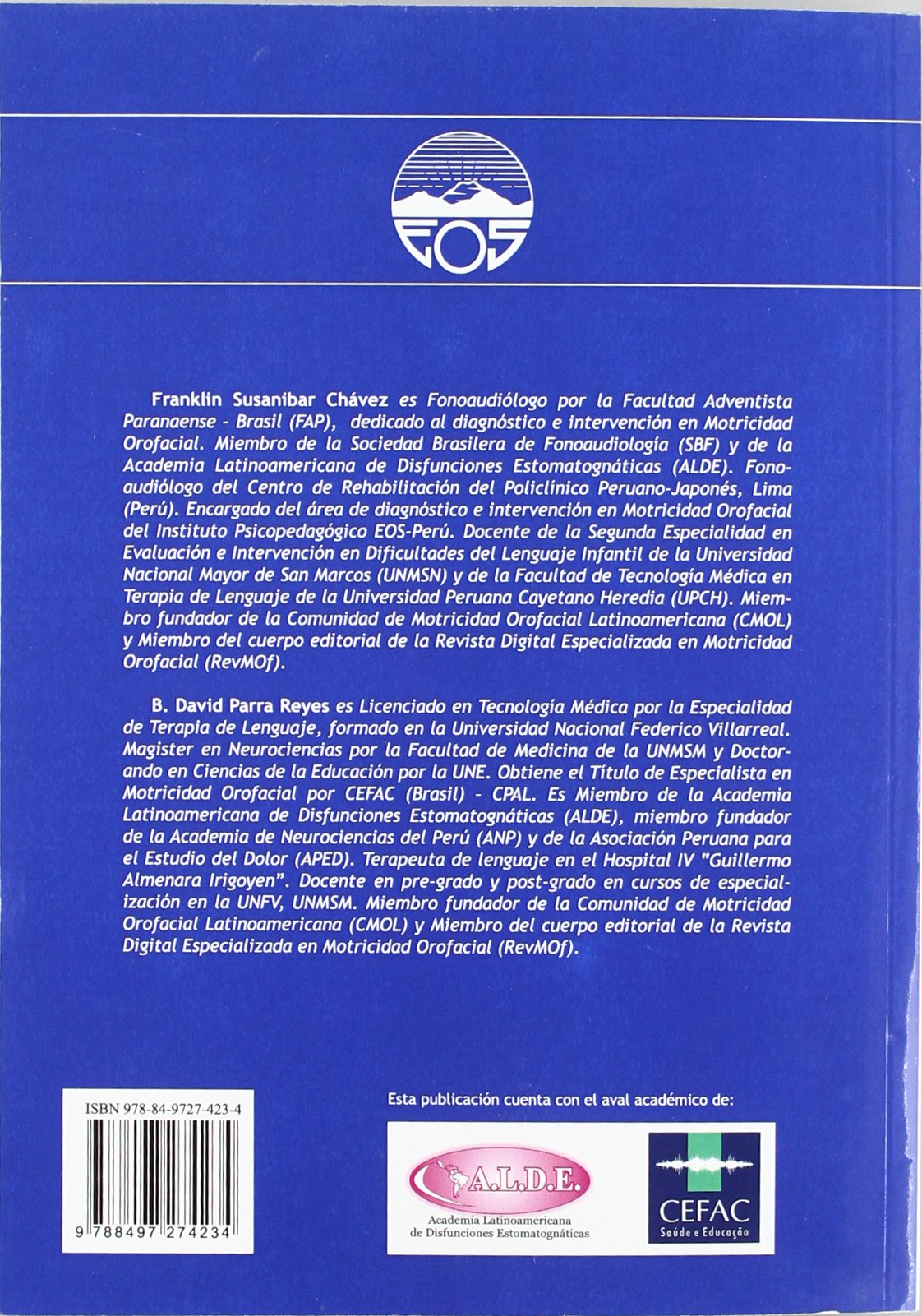Diccionario Terminológico de Motricidad Orofacial: 16 (EOS Universitaria)