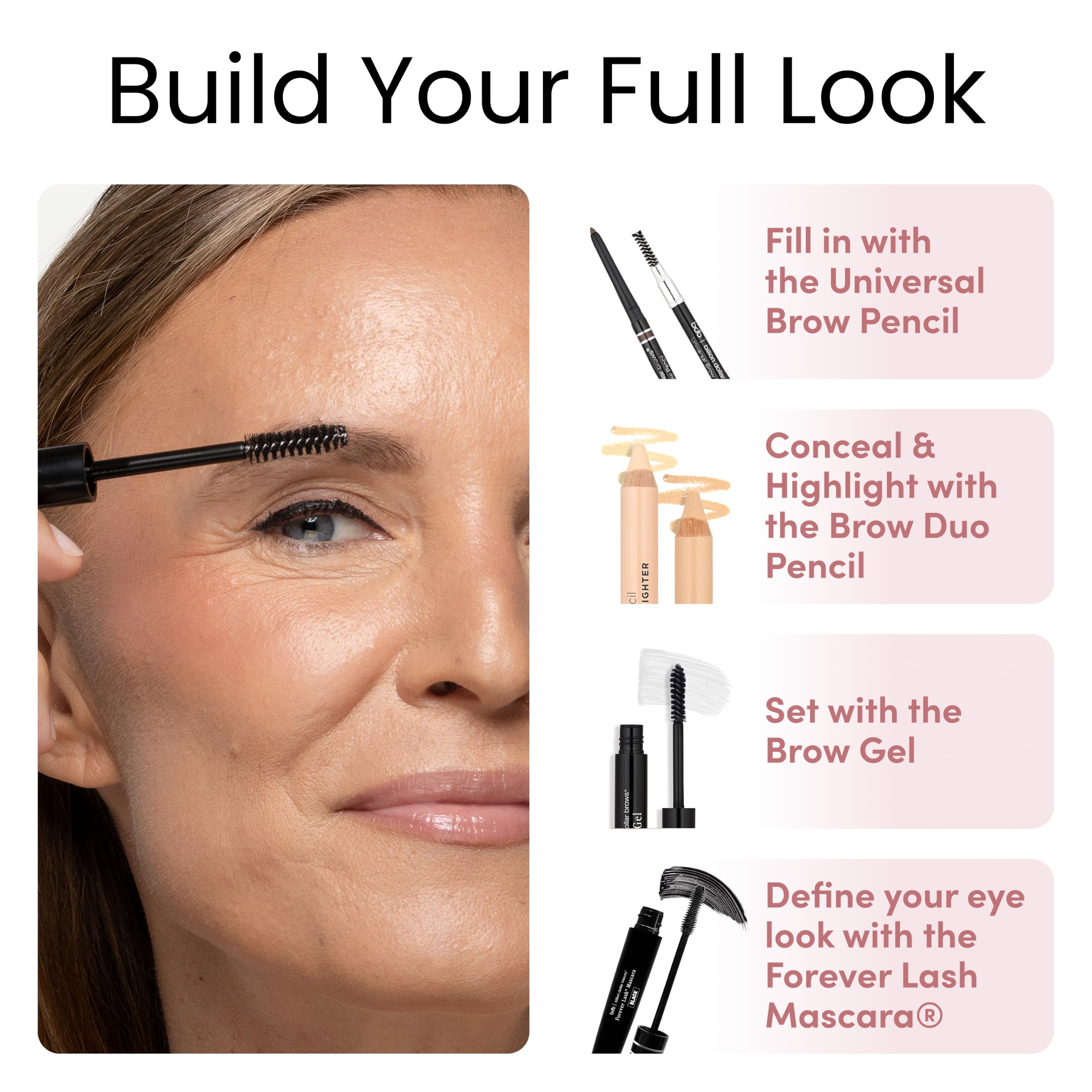 Billion Dollar Brows Clear Brow Gel 3ml