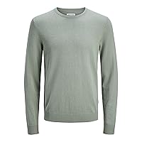 JACK & JONES Jjeemil Knit Crew Neck Noos, Maglione Lavorato a Maglia Uomo