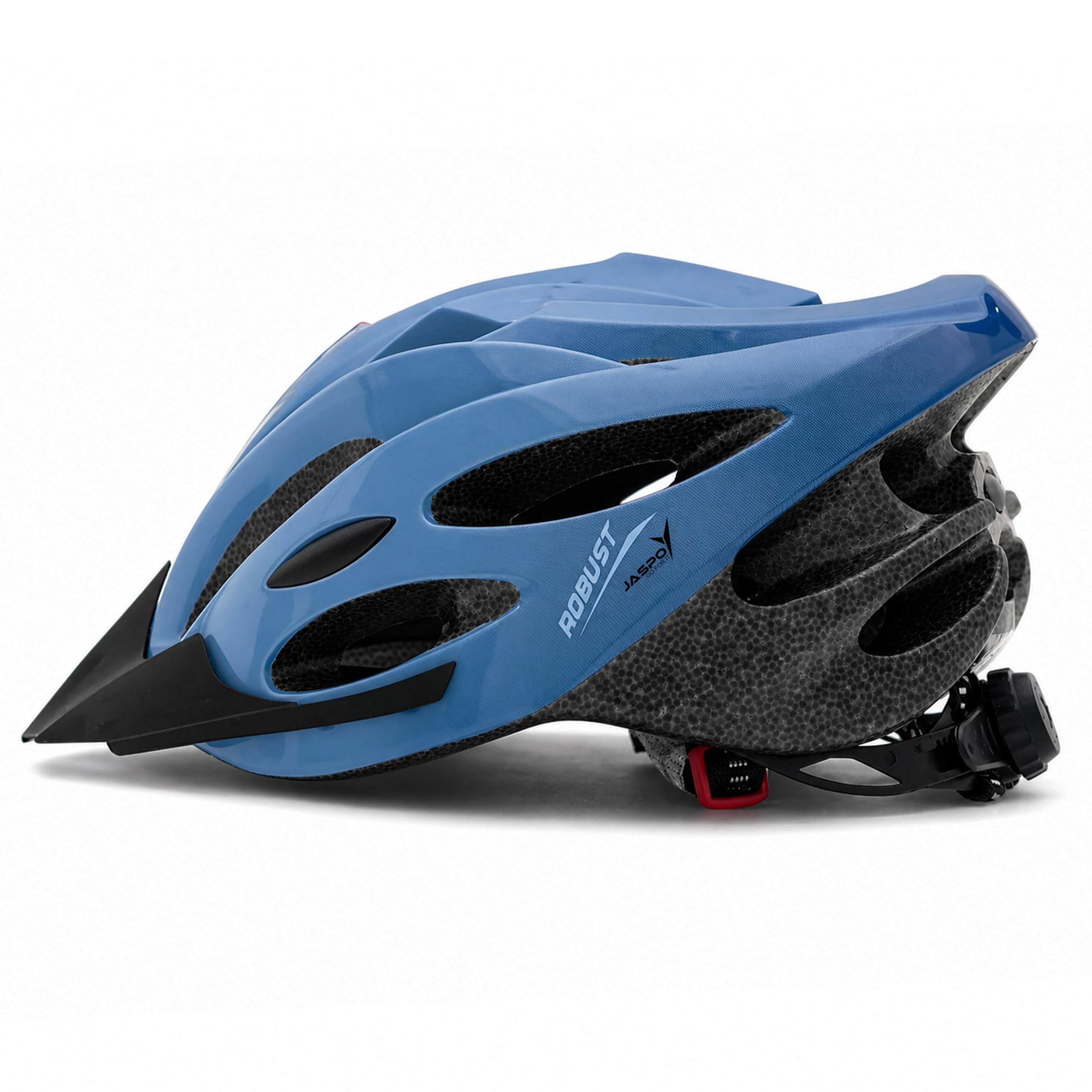 JASPO Robust Plus Cycling and skating Helmet for Kids & Adults | Adjustable | Lightweight & Durable |Sports Helmet | Quick-Release Buckle & Padded Chin Strap | Ideal for Cycling, Skating & Outdoor Use