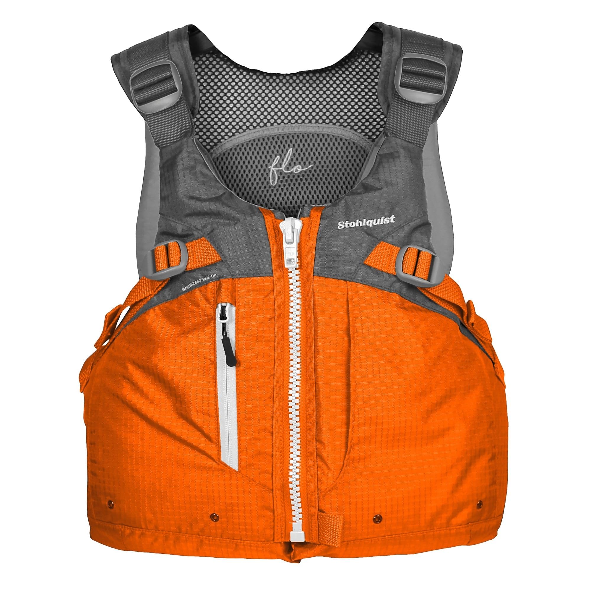 Stohlquist Women's Life Jacket PFD | 8 Points of Adjustment for Ultimate Fit | Ripstop Outer Shell, High Back Flotation, Sit-On-Top Kayak