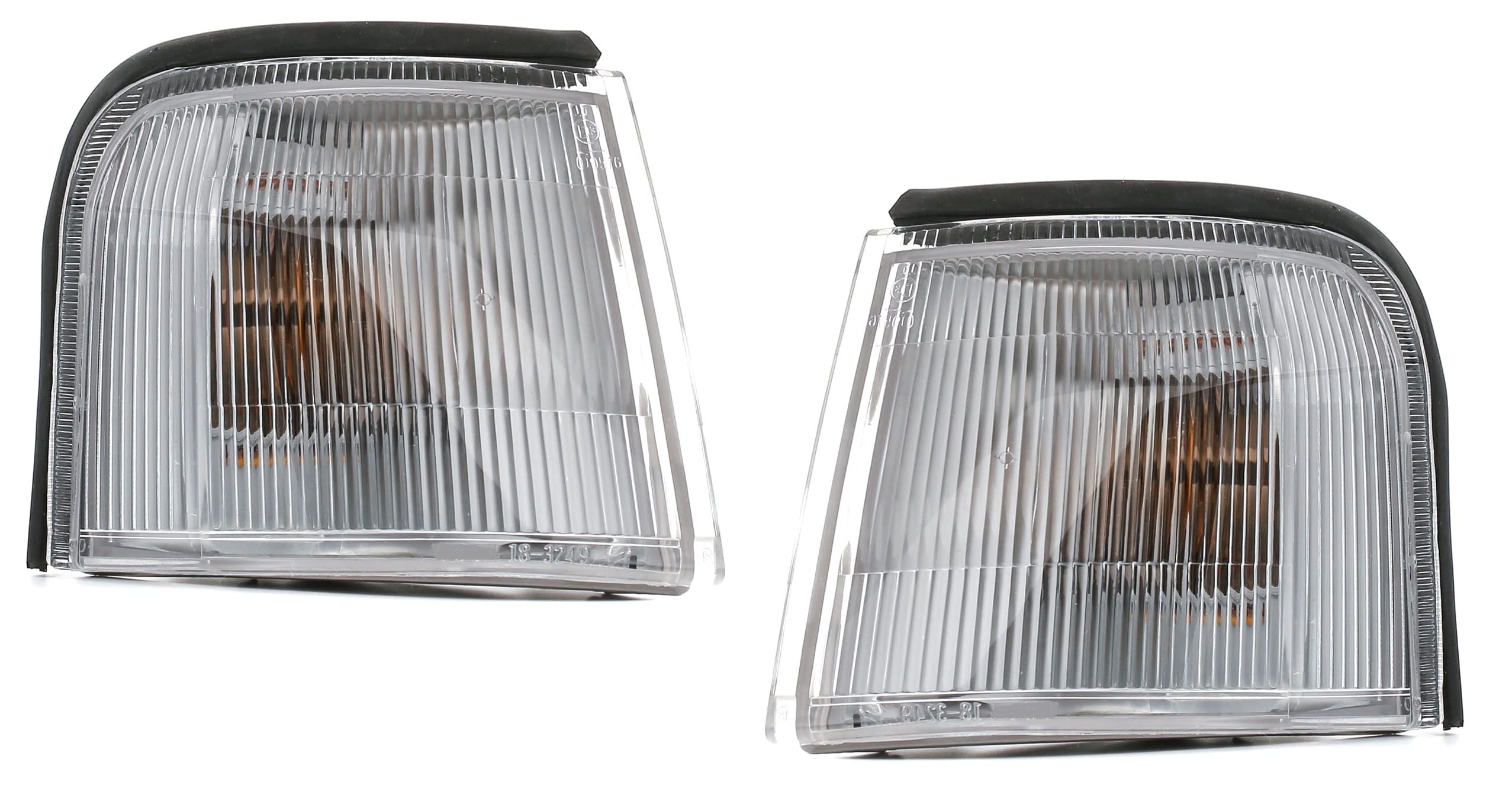 Set di 2 Fanale Fanalino Freccia Anteriore Destro e Sinistro Per Uno II Ry da 1989 Luce Indicatore Di Direzione Lampeggiatore Bianco