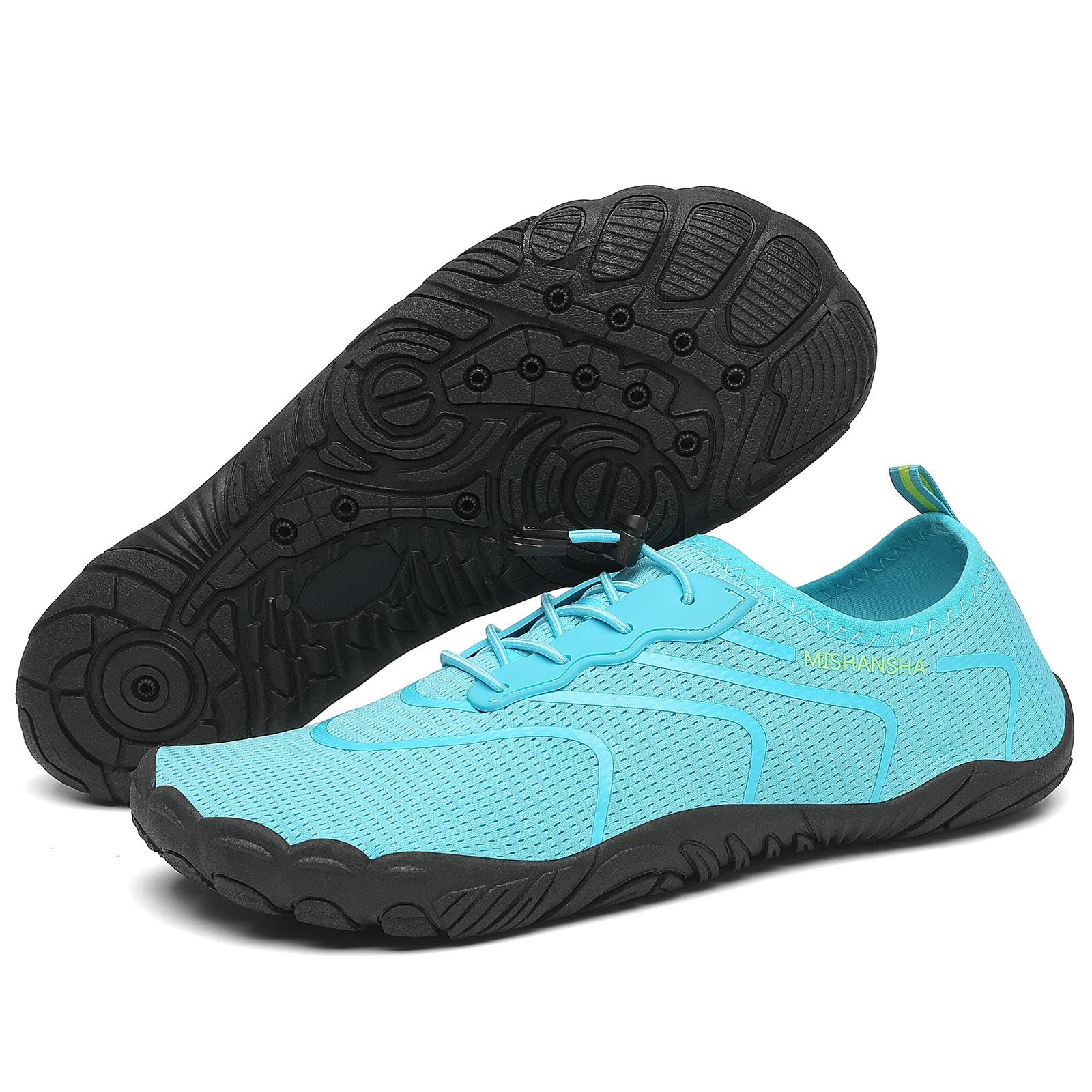 Mishansha Unisex Zapatos de Agua Antideslizante Secado Rápido Escarpines para Hombre Mujer, 36-46 EU