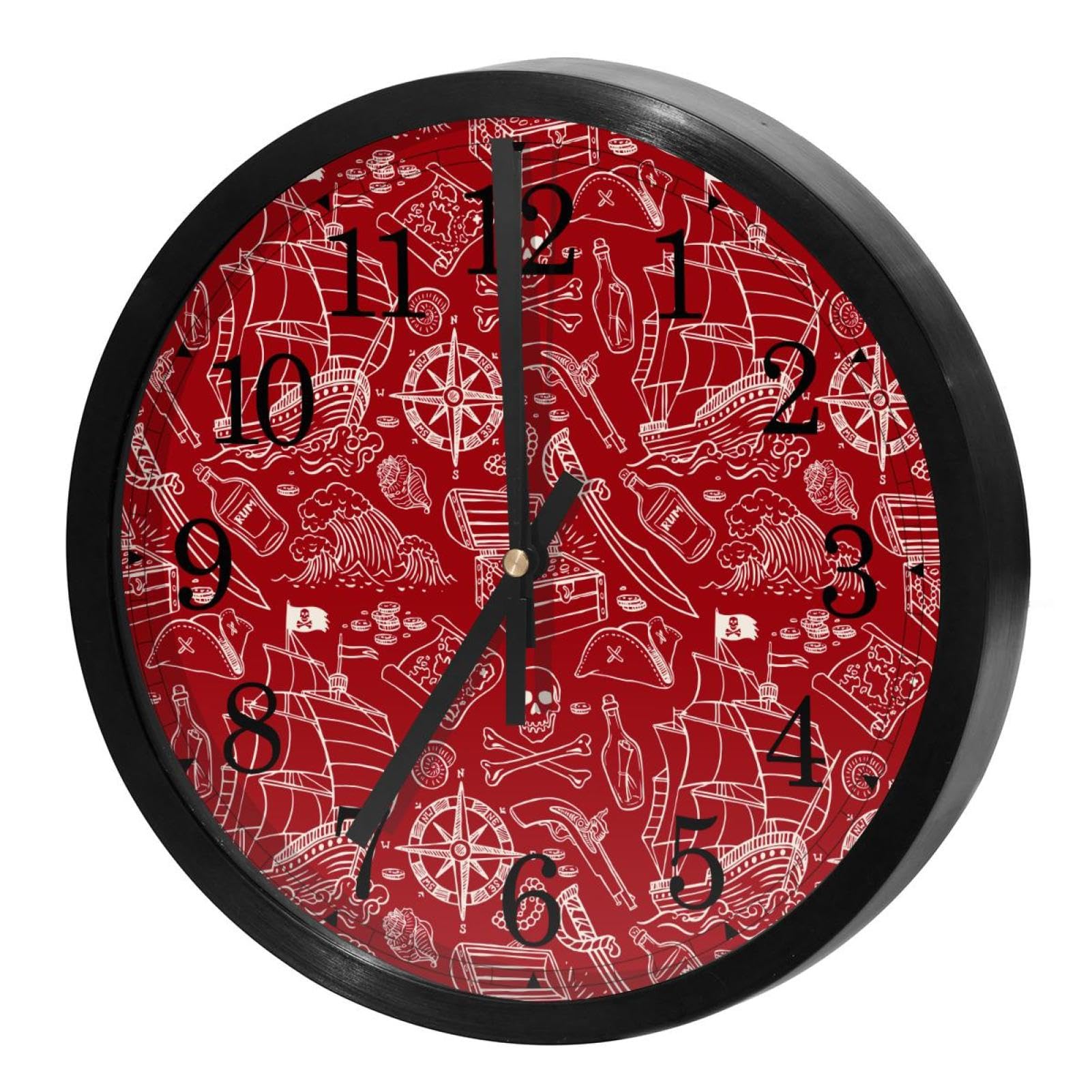 Horloge murale silencieuse pour retrouver le sommeil sans bruit