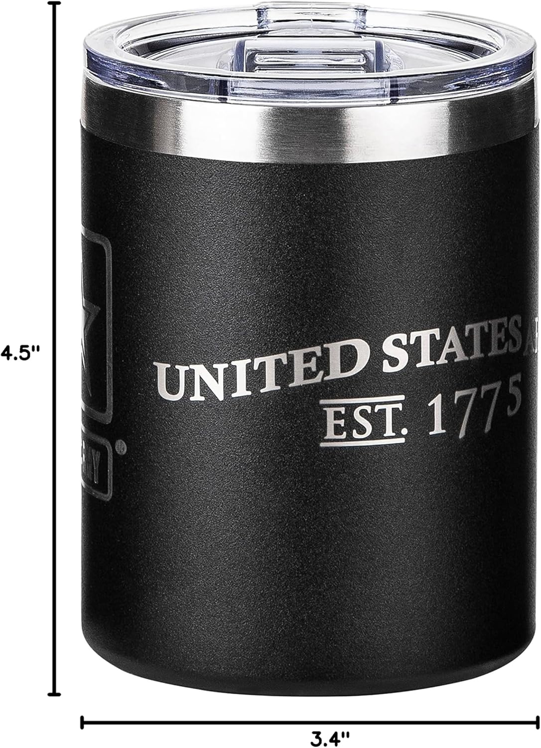 Military Gift Shop Army Coffee Tumbler – Double Wall Vacuum Insulated Stainless Steel Travel Mug with Leakproof Lid, 12 Ounce Army - Image 8