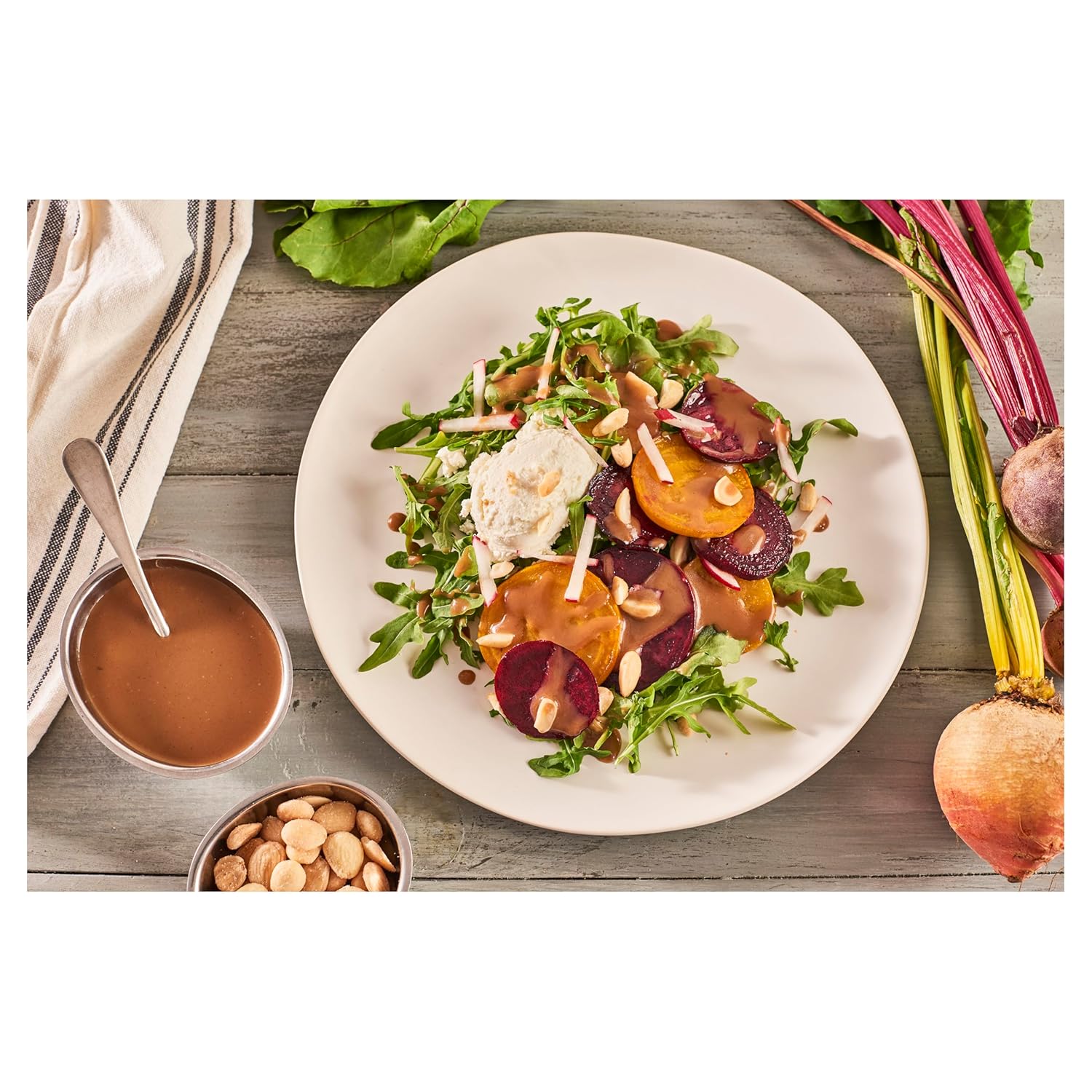 Hidden Valley Balsamic Vinaigrette Dressing Packets Single Serve Pack of 84 for Salads and Dipping, Tangy Balsamic Flavor Salad Dressing Packets, Bulk Foodservice Size - 1.5 oz Individual PC Pouches