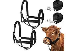 Windyun Cow Halters for Cattle, Goats, and Foals