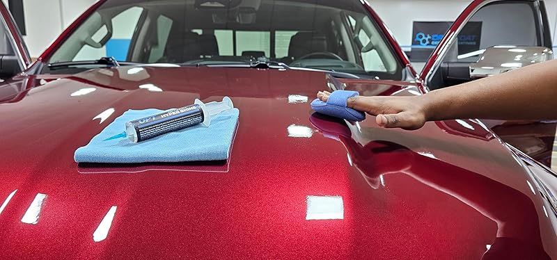 Optimum Hyper Shine DIY Ceramic Coating 15CC for Vehicles, No High Spots, Easy Application, No Polishing Required, 3 Years of Protection, High Slickness and Gloss, Fills Light Swirls and Scratches