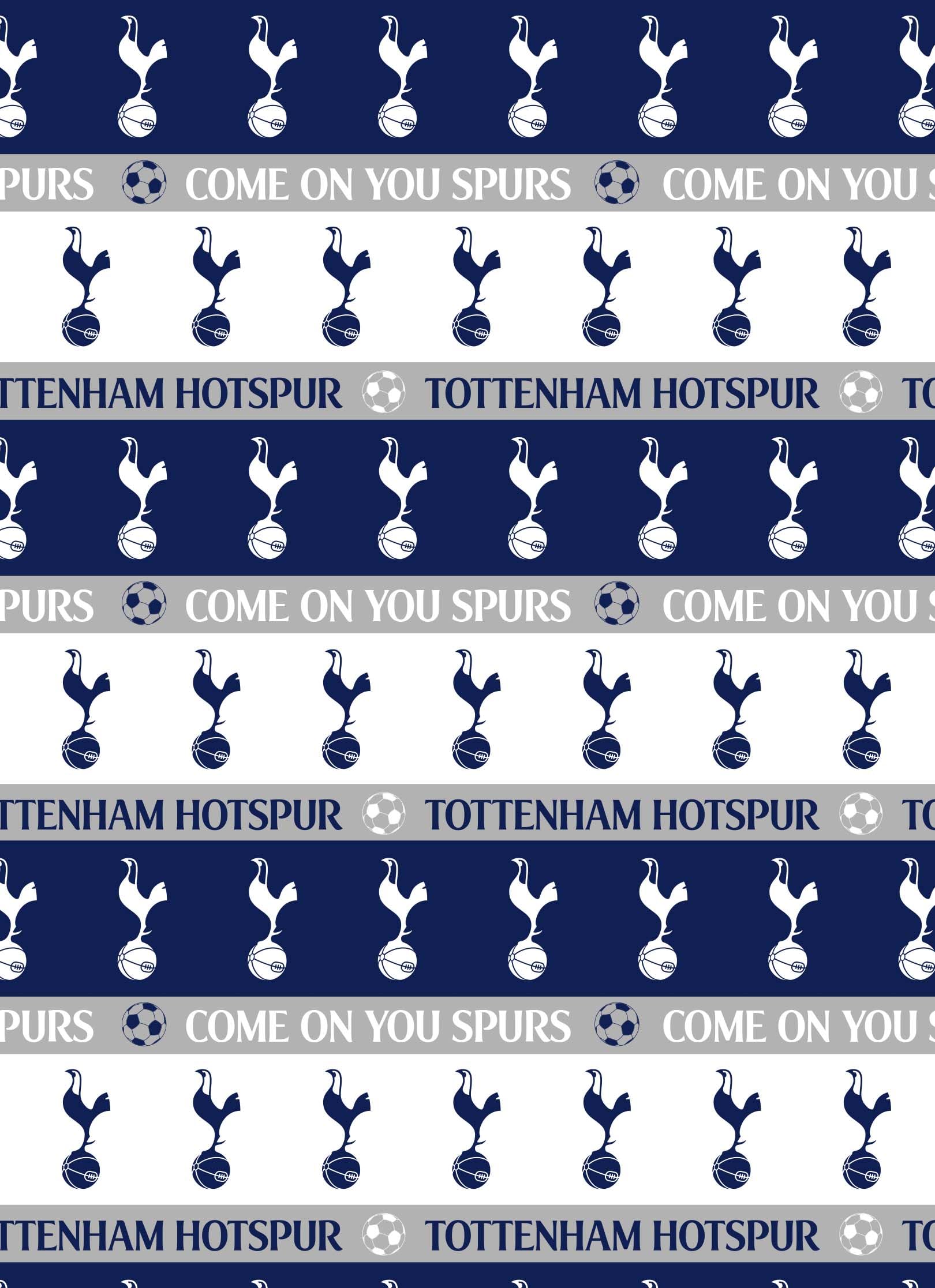 Tottenham Hotpur FC Geschenkpapier, 3 m, Fußball-Geschenkpapier