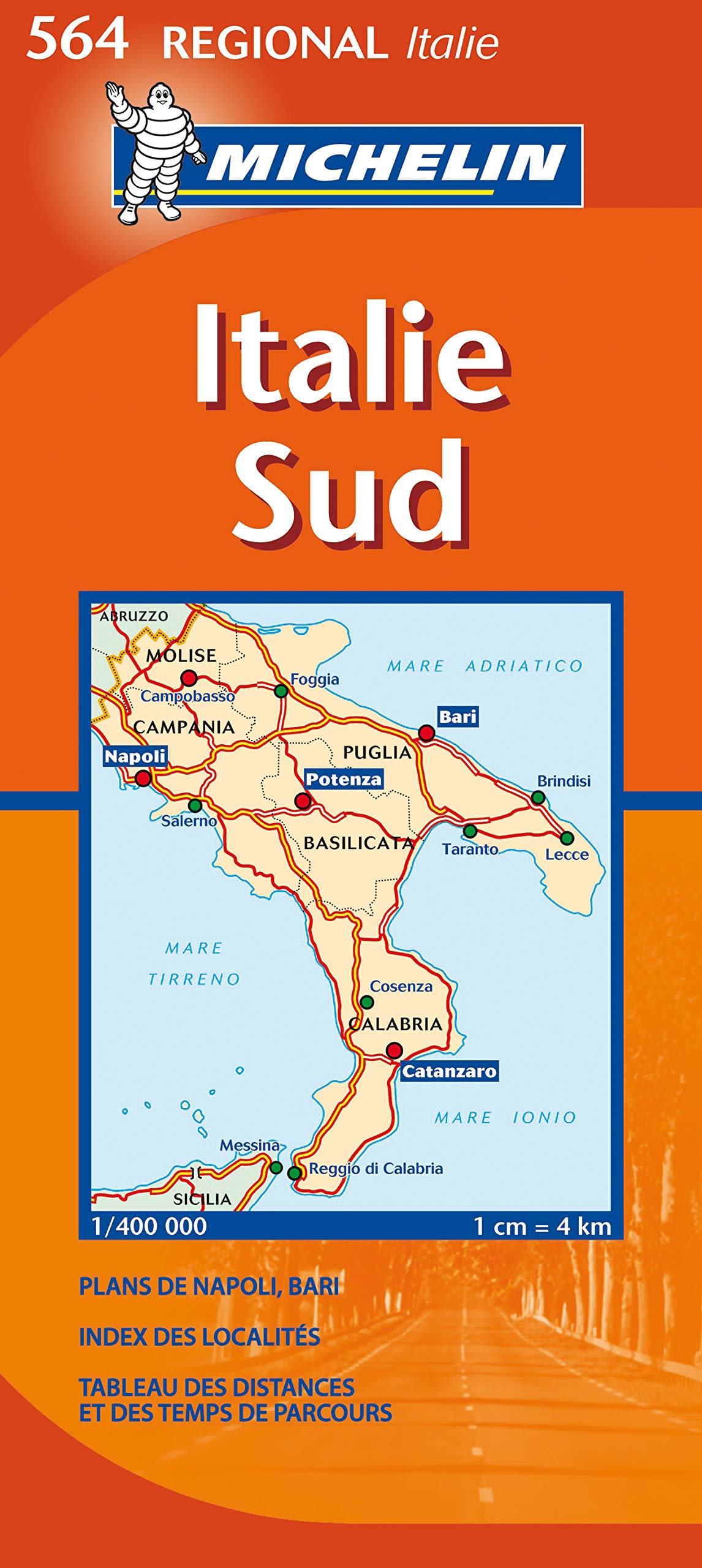 Italie Sud (KAARTEN/CARTES MICHELIN)