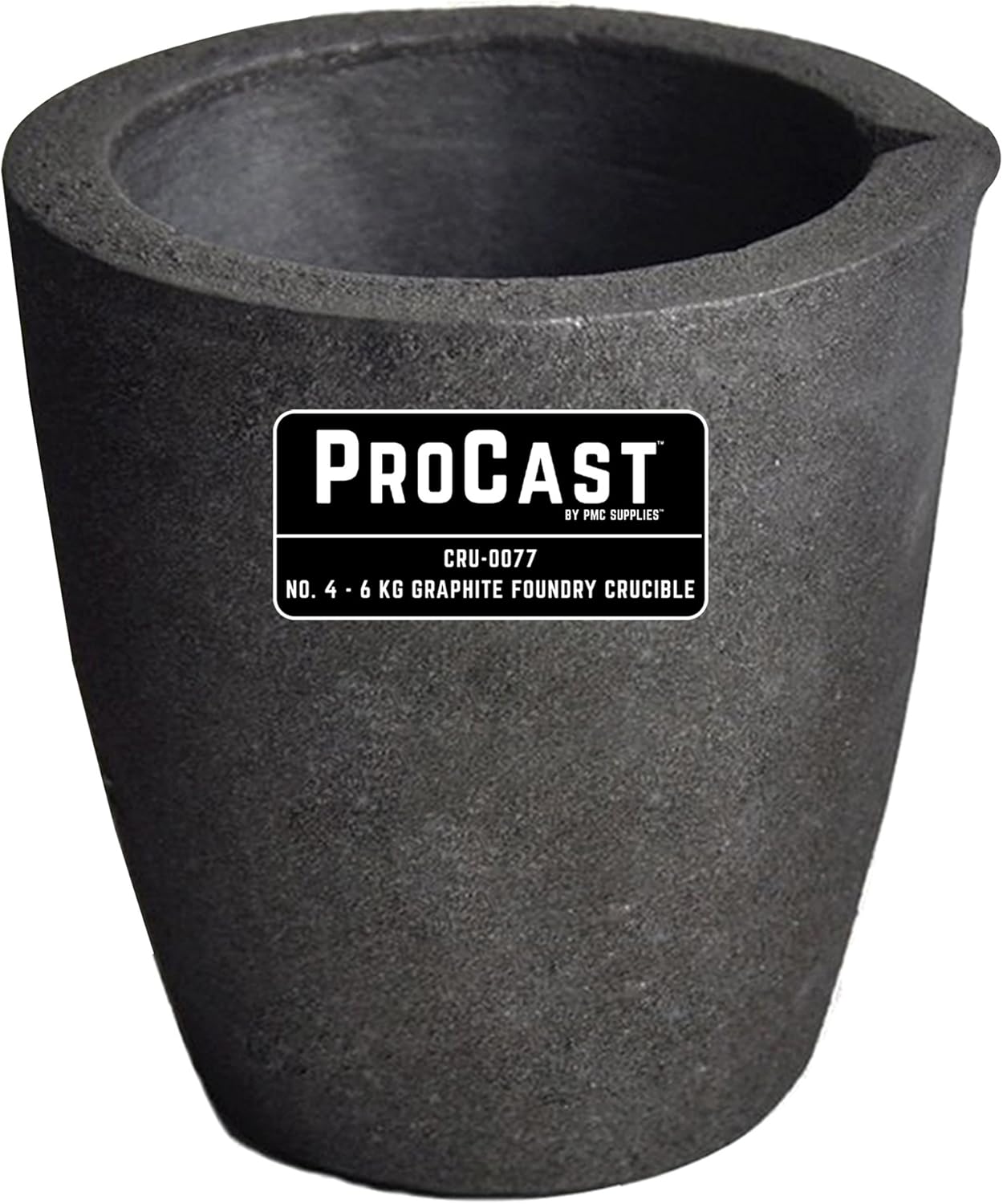 #4-6 Kg ProCast™ Foundry Clay Graphite Crucibles Cup Furnace Torch Melting Casting Refining Gold Silver Copper Brass Aluminum