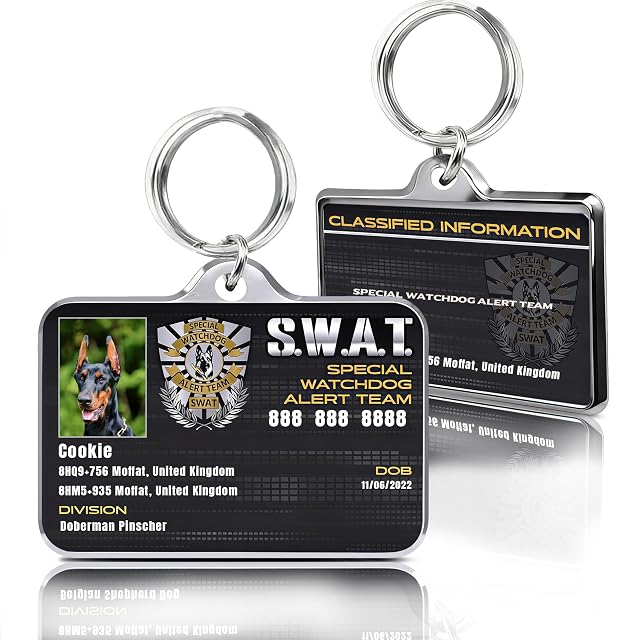Foto 6 de 6 de Mocessory Placa de identificación personalizada
