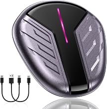 Wireless CarPlay Adapter for Apple, Converts Factory Wired CarPlay to Wireless, 2024 Upgrade Apple CarPlay Plug & Play, Compatible with Cars from 2017 Supports Apple iPhone iOS 10+ Purple