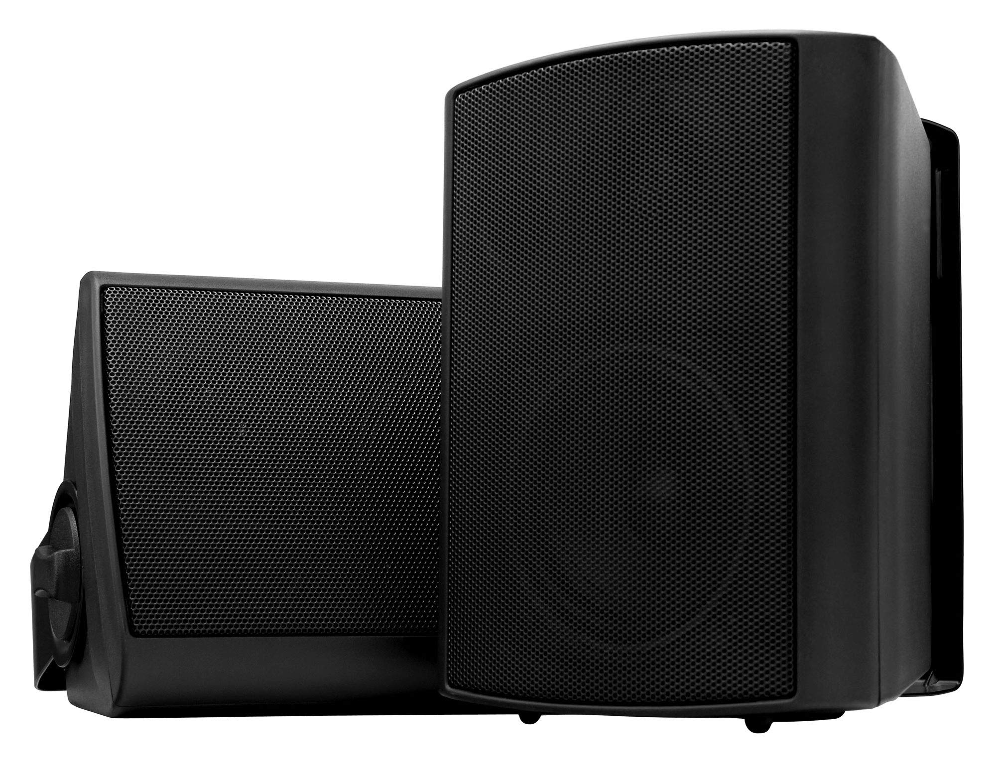 Pronomic USP-430 BK HiFi Wandlautsprecher Paar - 2-Wege Lautsprecher Boxen im Set - Ideal für Gastronomie und Terrasse - inklusive Wandhalterung zur Befestigung - 120W Leistung - schwarz