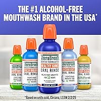 Vista 7 de TheraBreath , Encías saludables, periodontistas de 24 horas, formulada enjuague oral de CPC, menta limpia, 16 fl oz (paquete de 2)