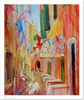 Fine Art Giclee Print - Color of Italy - on textured watercolor art paper 300g/m²