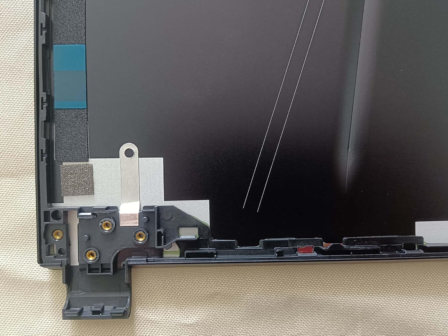 New Replacement LCD Back Cover Top Case Rear Lid for MSI GE75 Raider 8SG 8SF 8RE 9SE 9SF 10SE 10SF 10SGS 10SFS MS-17E9 Series Laptop Black