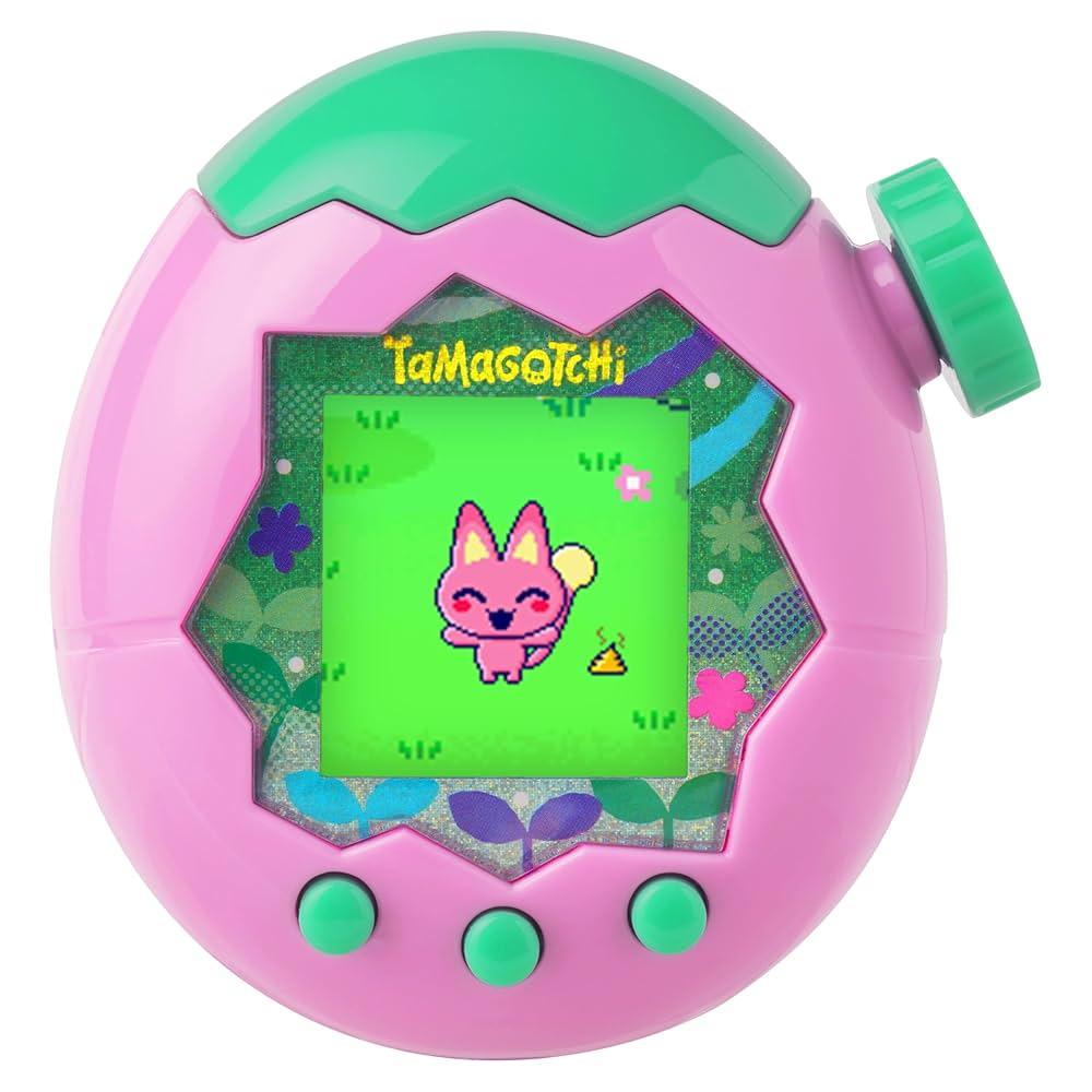 TAMAGOTCHI PARADISE Pink Land, Purple Sky & Blue Water