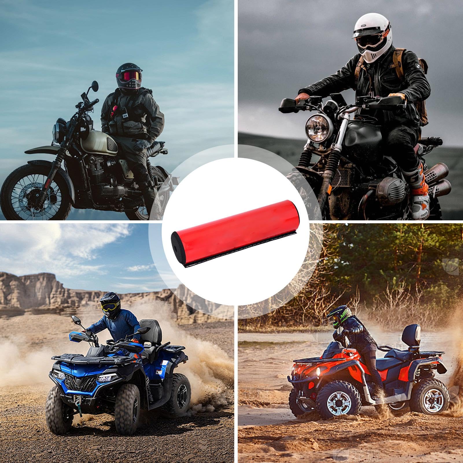 Imbottitura Rotonda Per Manubrio Bicicletta - Protezione In Schiuma - Foto 5