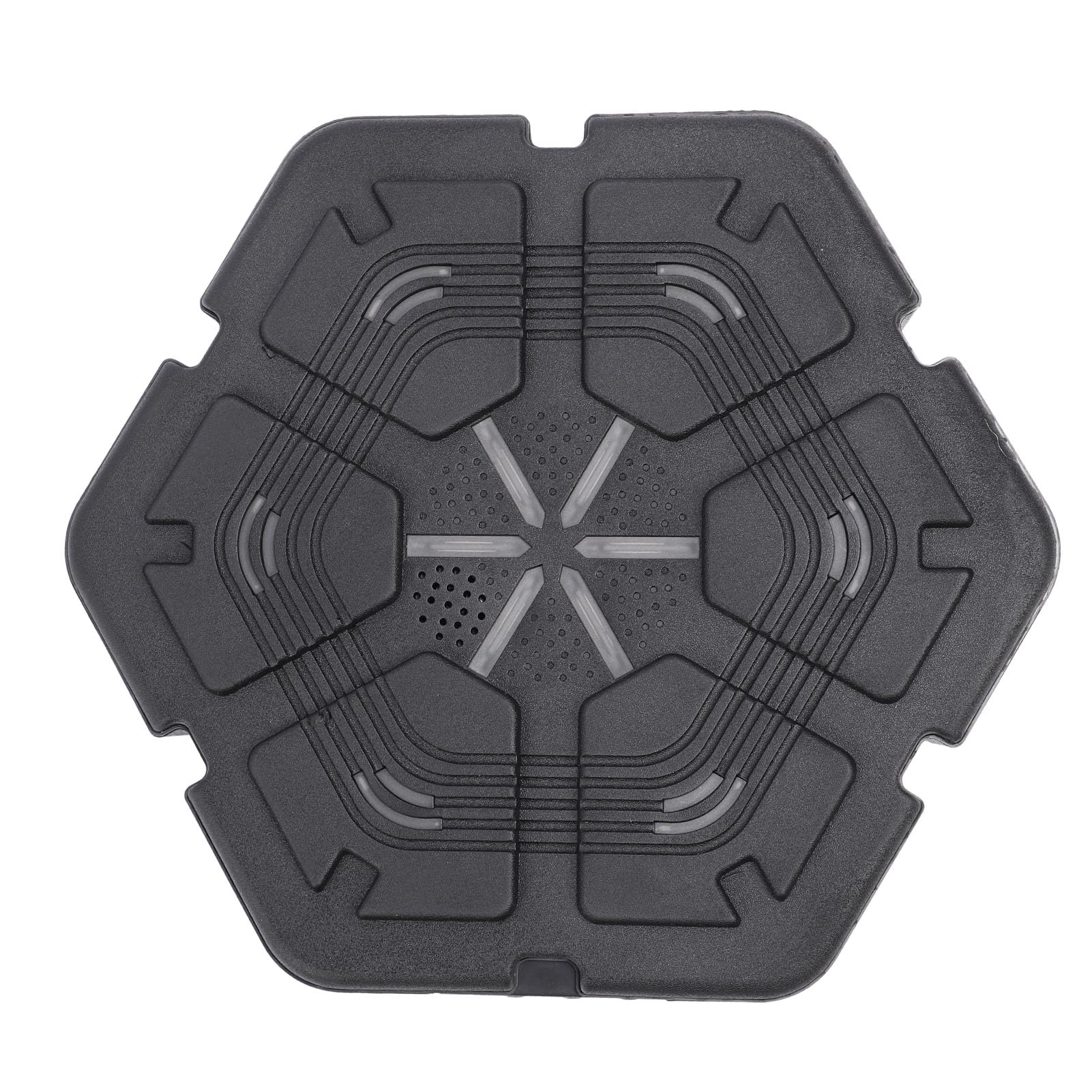 Alomejor Máquina de Boxeo Musical, Objetivo de Boxeo Electrónico Montado en la Pared con Pantalla LED con Reproducción de Música Inteligente y Protectores, para Entrenamiento en Casa,
