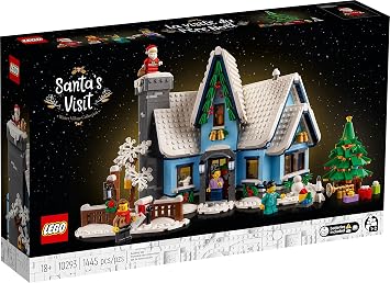 Lego Set of 2: 10293 Visit of Santa Claus & 10275 Elf Clubhouse
