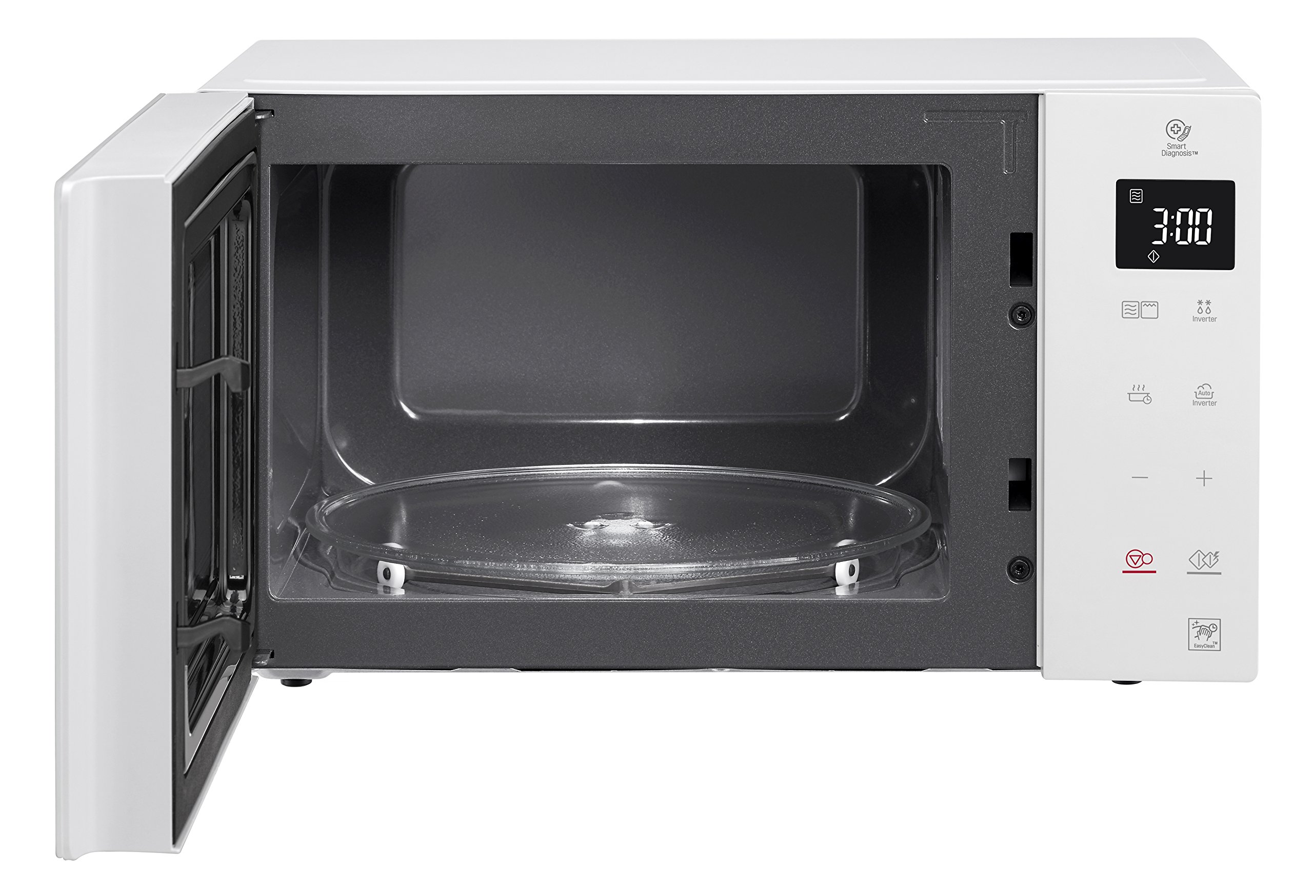 LG Electronics MH 6535 GIH kuchenka mikrofalowa z grillem, 1000 W, 25 l, wyświetlacz cyfrowy, kolor biały