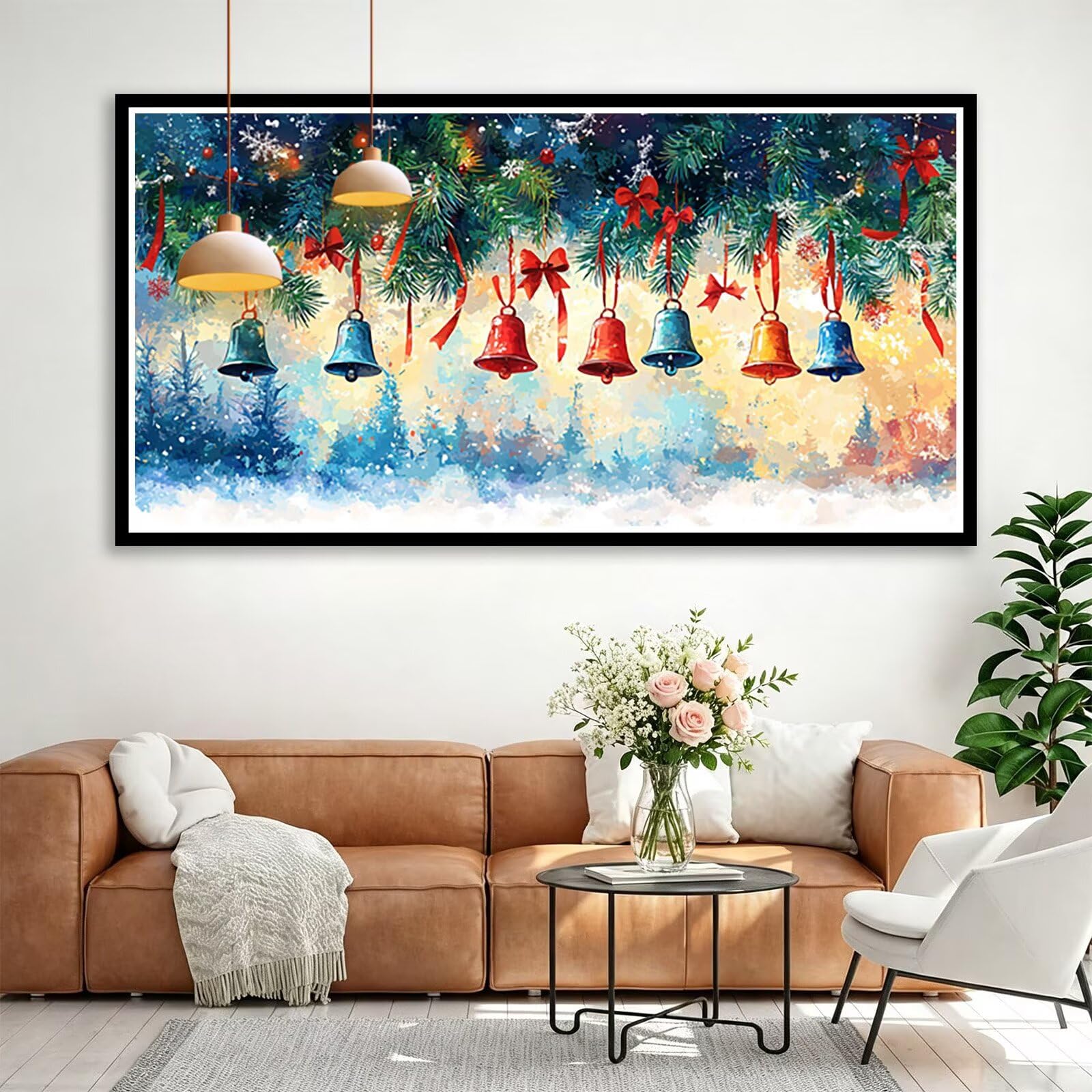Diamond Painting Weihnachten Diamant Painting Bilder Set 180x90 cm Q0-183