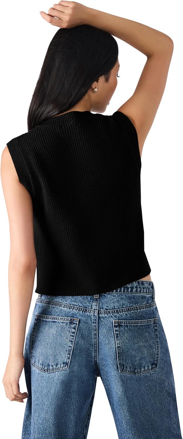 Steve Madden Womens Aliya Sweater Vest - Image 3