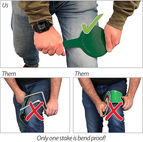 Miniatura 6 de SmartSign Letrero para patio con texto en inglés "Please Keep Off Grass" No Dog Poop Yard Sign para césped/jardín, 9.5 x 5.25 pulgadas, placa de