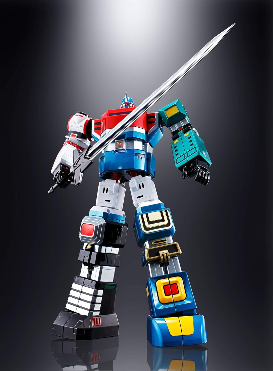 Bandai Soul of Chogokin Gx-40R Rokushin Gattai God Mars Six God Combination Godmars
