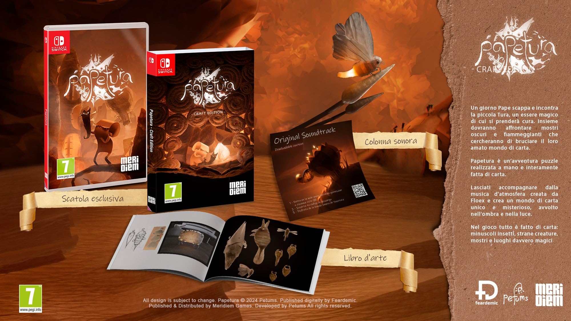 Papetura Craft Edition - NINTENDO SWITCH : Amazon.it