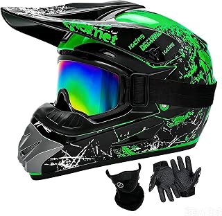 Youth Kids Dirt Bike Off-Road Motorcycle Helmets DOT Certified