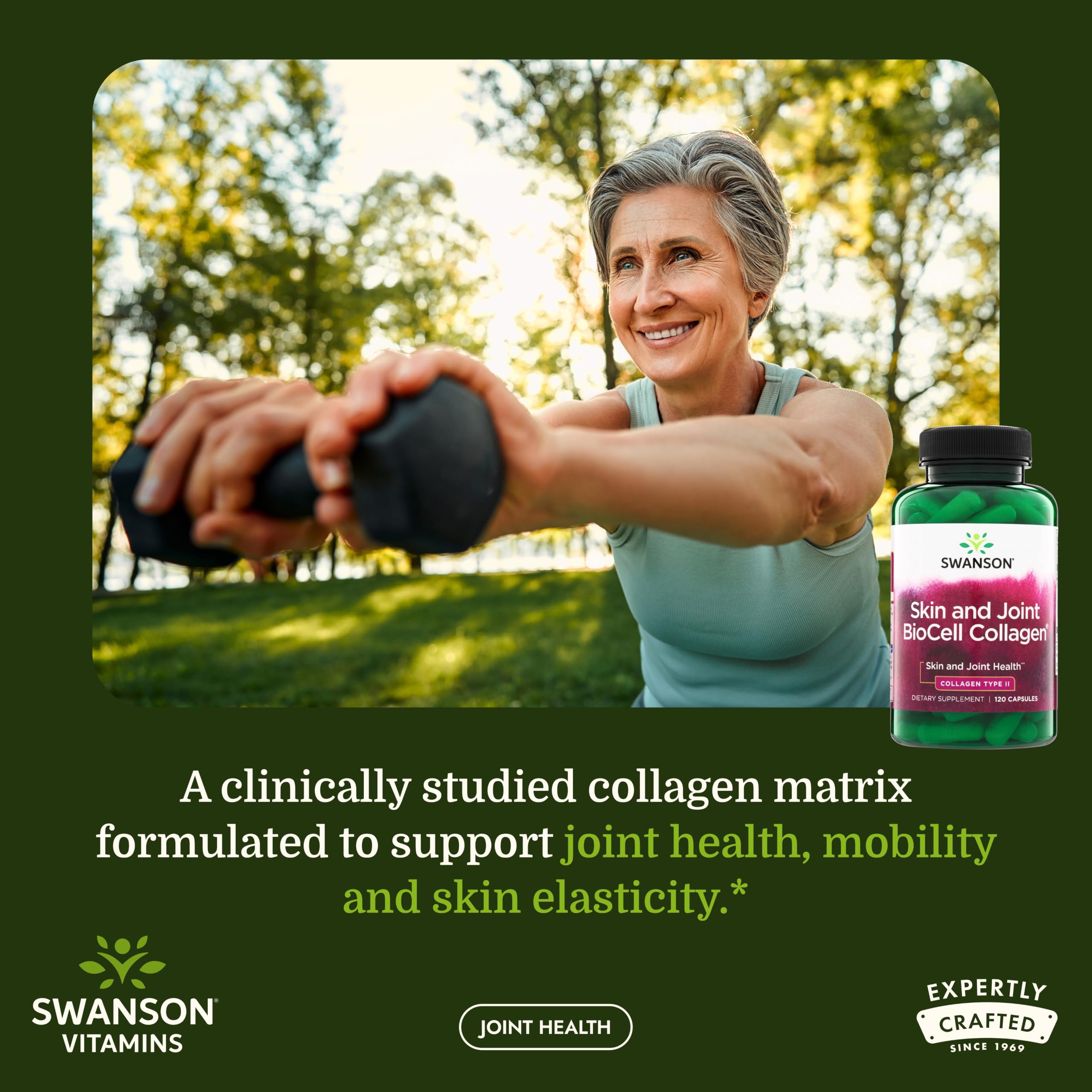Swanson Chicken Sternum Cartilage, Collagen Type II 500 mg, 120 Capsules — Amazon image 2