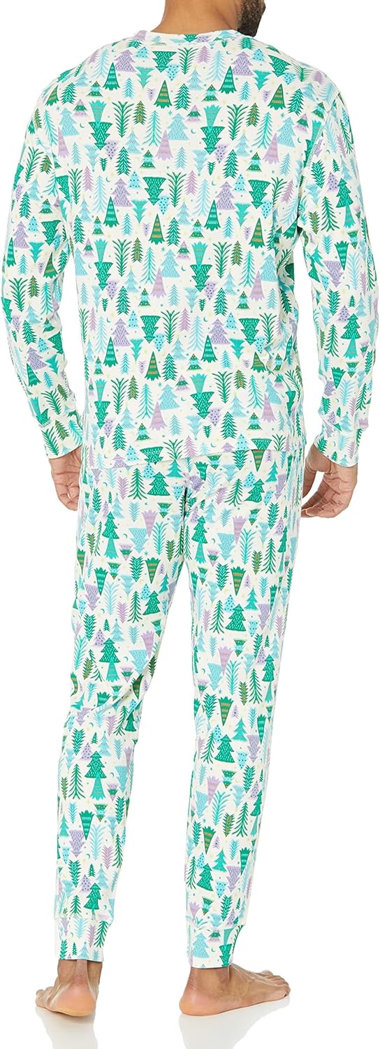 Amazon Essentials Men's Knit Pajama Set