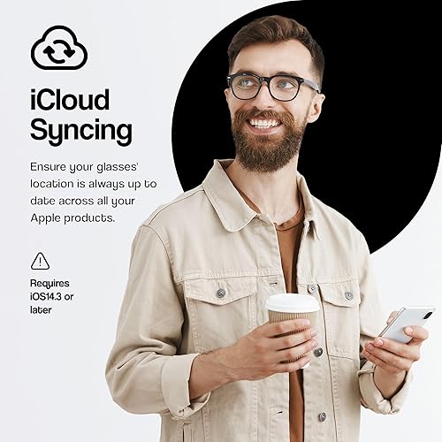 Miniatura 3 de ORBIT x Gafas - Encuentra tus gafas y Apple Find My (solo iOS), Rastreador de gafas - No compatible con Android